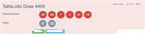 latest tattslotto numbers saturday night.